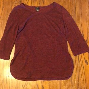 long sleeve sweater with cuff sleeves